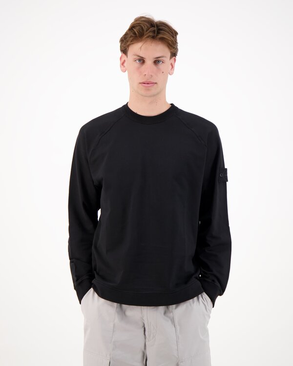 6100064 Stretch Fleece SI Ghost Black