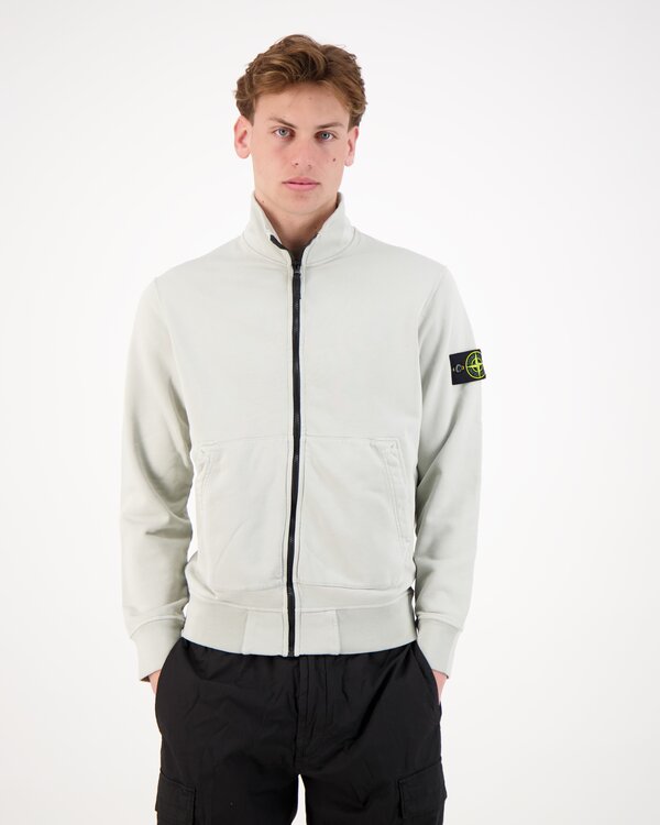 6100063 Zip Up Vest Pearl Grey
