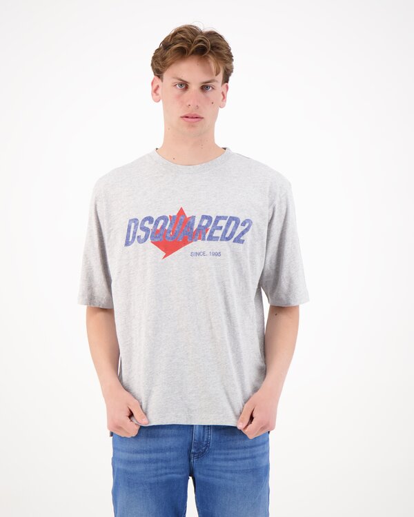 Loose Fit T-Shirt Grau