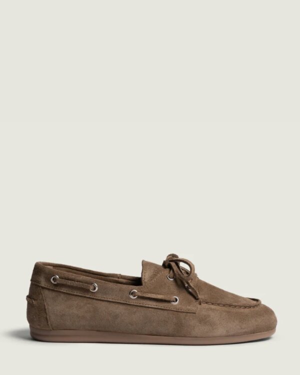 Boat Loafer Gebürstetes Chocolate