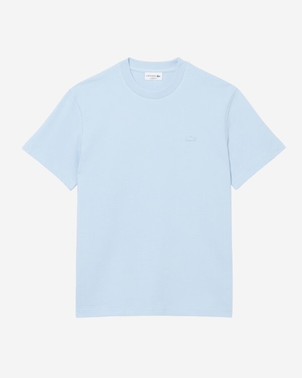 1HT1 Men's Ton-sur-ton T-Shirt Lichtblauw