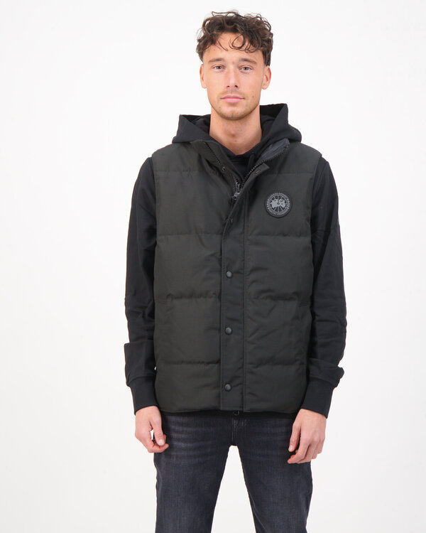 Mens Garson Vest- Black Label - CR Black
