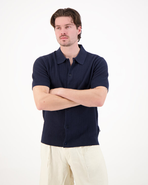 Nolan Polo Cardigan 6695 Navy