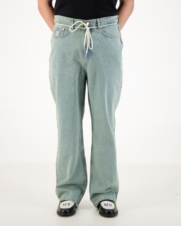 Relaxed Denim Jeans Blue