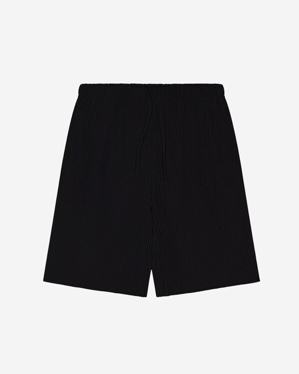 Plisse Shorts Black