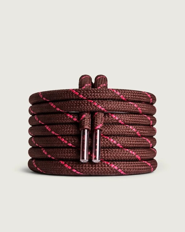 Laces Rot/Dunkelbraun