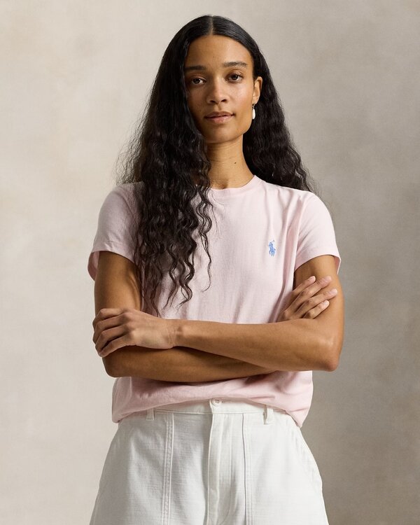 Classic Fit T-Shirt Roze