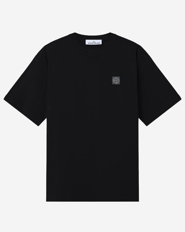 2100030 Combed Organic Cotton Jersey Schwarz.