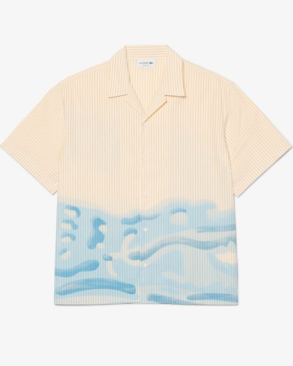 1HC1 Men's S/S Overhemd Weiß