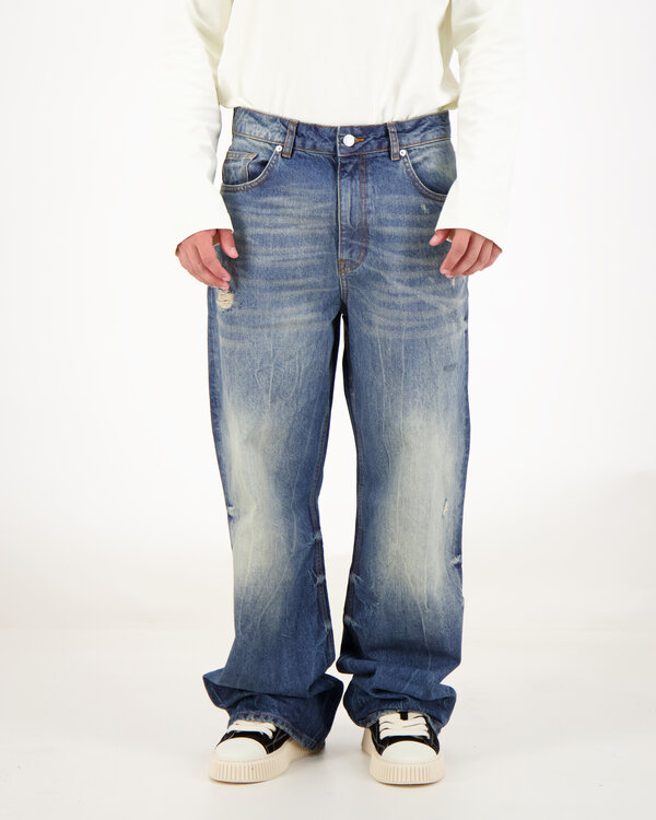 Relaxed Fit Jeans Blau