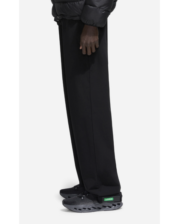 Badge Formal Tech Pants Zwart