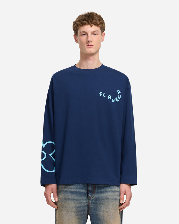 Blossom Long Sleeve Marine