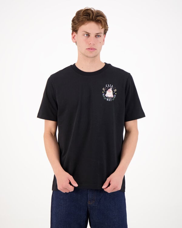 Way T-shirt Schwarz