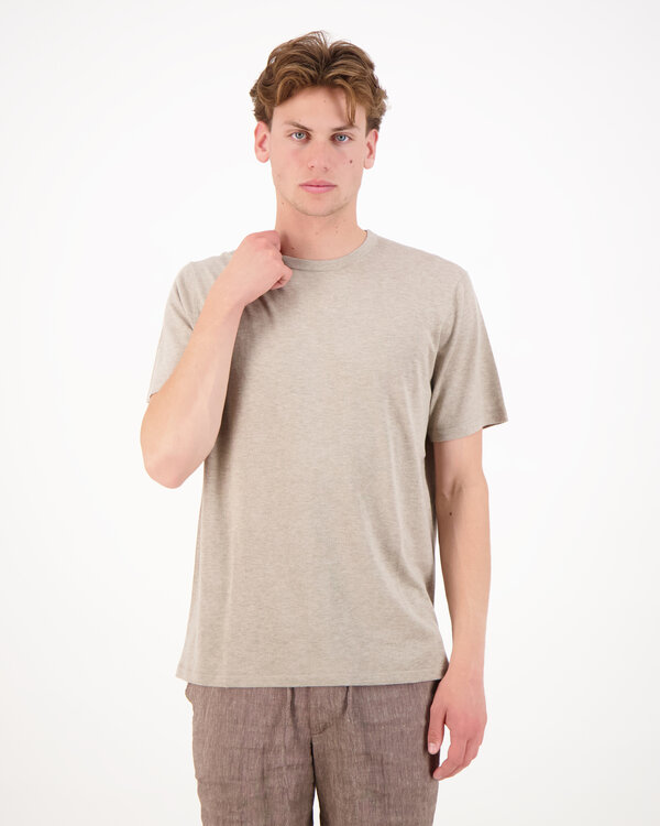 T-Shirt Crewneck SS Beige