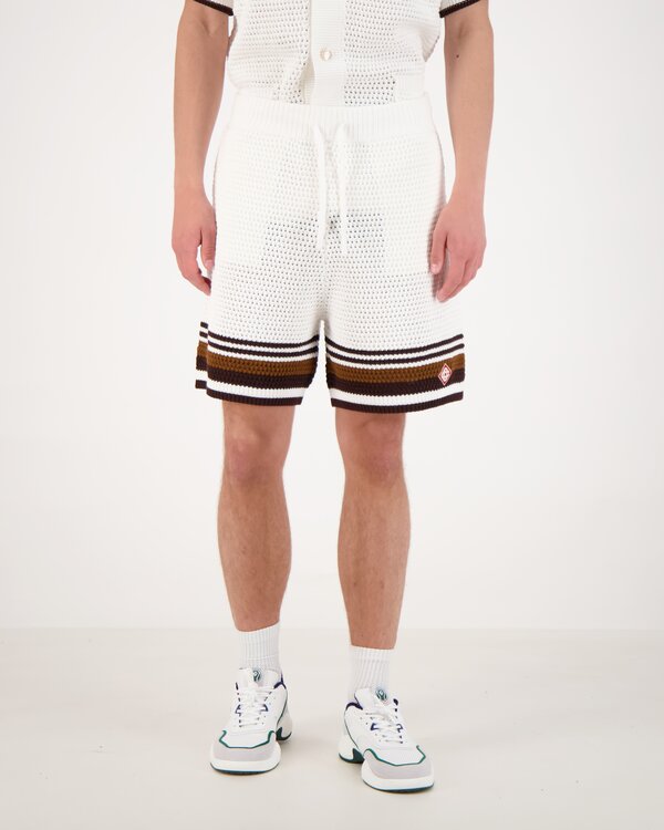 Crochet Shorts White