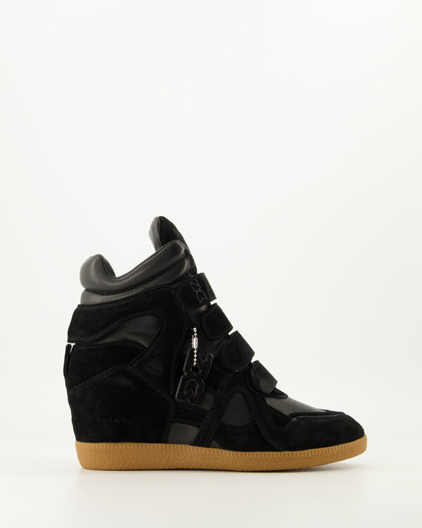 Eden Leather/Suede Zwart
