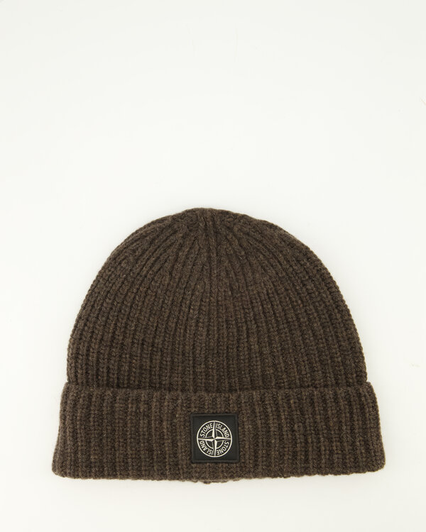 N100012 Light Rws Geelong Wool Beannie Lead Grey