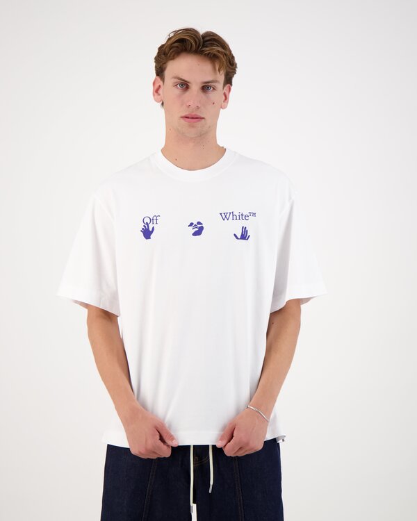 Bacco Arrow Skate S/S T-Shirt White
