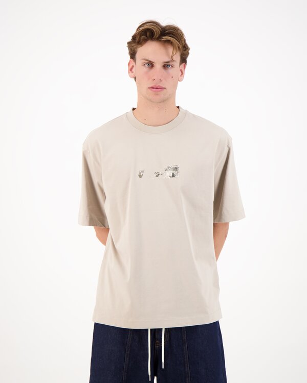 Spices Arrow Skate S/S Shirt Taupe