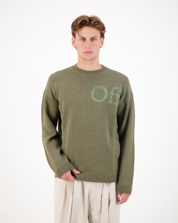 Bookish Shared Knit Crewneck Groen