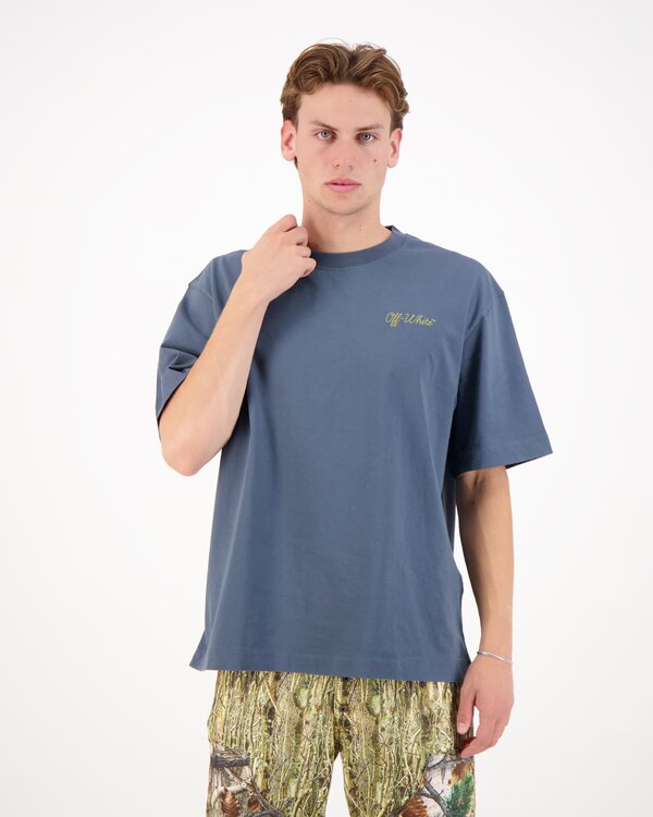 Script Logo Skate T-Shirt Dark Grey