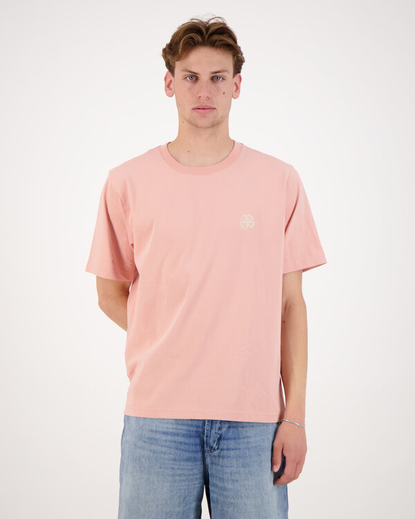 Jett SS Embro T-Shirt Pink