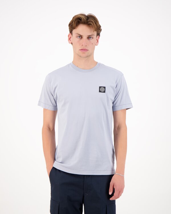 2100027 60/2 Cotton Jersey Garment Dyed T-Shirt Marine Grau