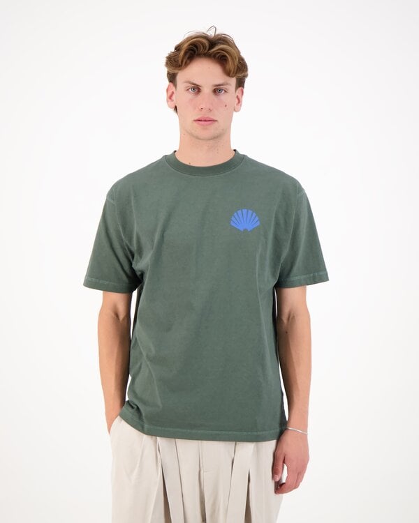 Logo Teal/Deep Sea Shirt Grün