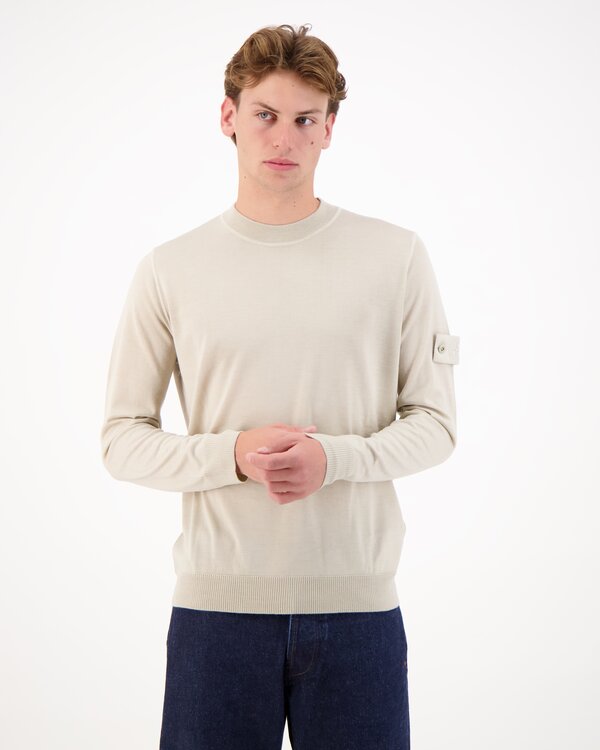 5100074 Light Pure Rws Wool S.I. Ghost Sweater Beige