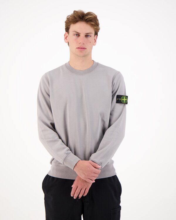 6100060 Organic Cotton Fleece Garmen Sweater Grijs