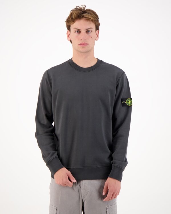 6100060 Organic Cotton Fleece Garment Sweater Lead Grey