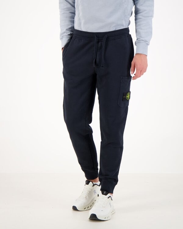 6200010 Organic Melange Cotton Fleec jogger Navy Blue
