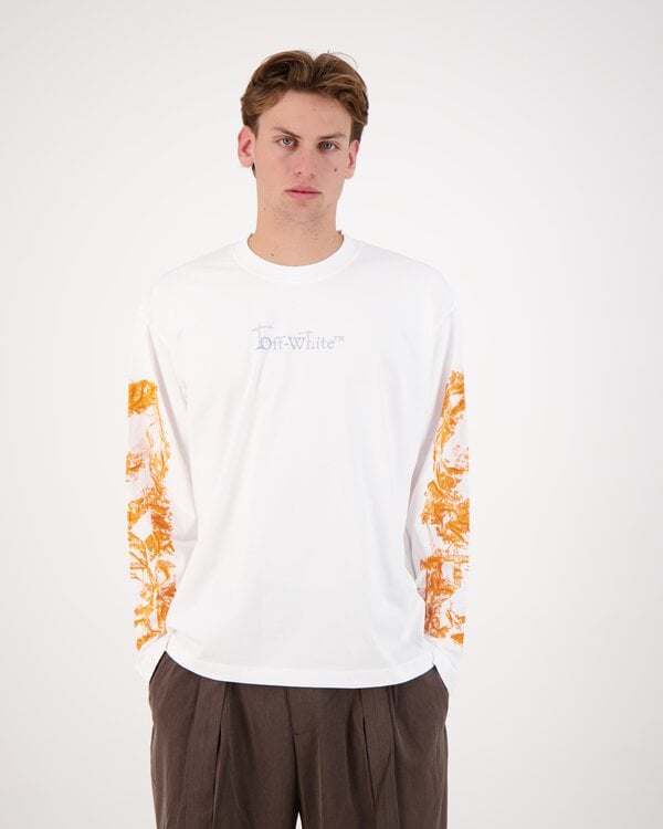 City Nature Skate L/S T-Shirt White