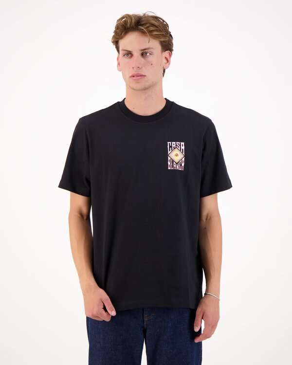 Hermons Mirage Printed Classic T Shirt Black