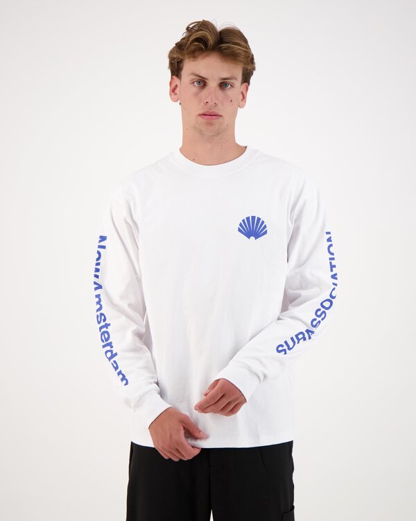 Logo Longsleeve Wit