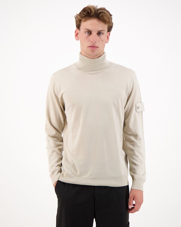 5100066 Light Pure RWS Wool S.I. Ghost Turtleneck Beige
