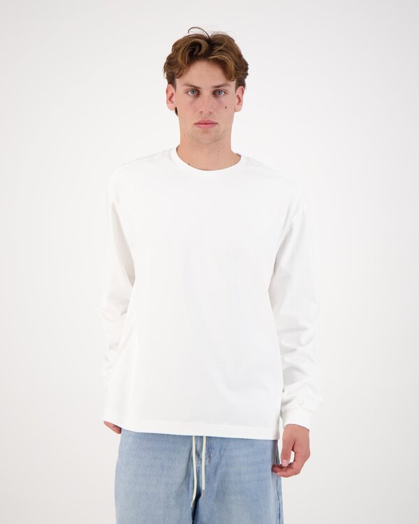 Brad Oversized Long Sleeve White