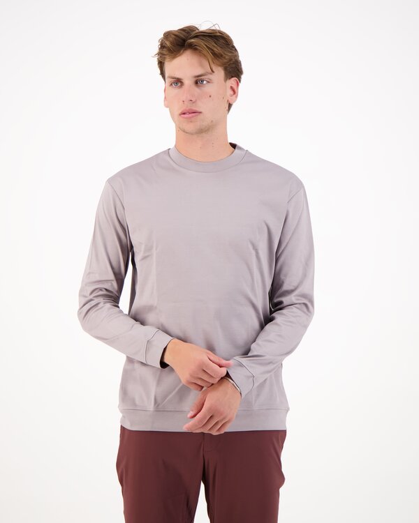 Heavy Supima Sweater Grey