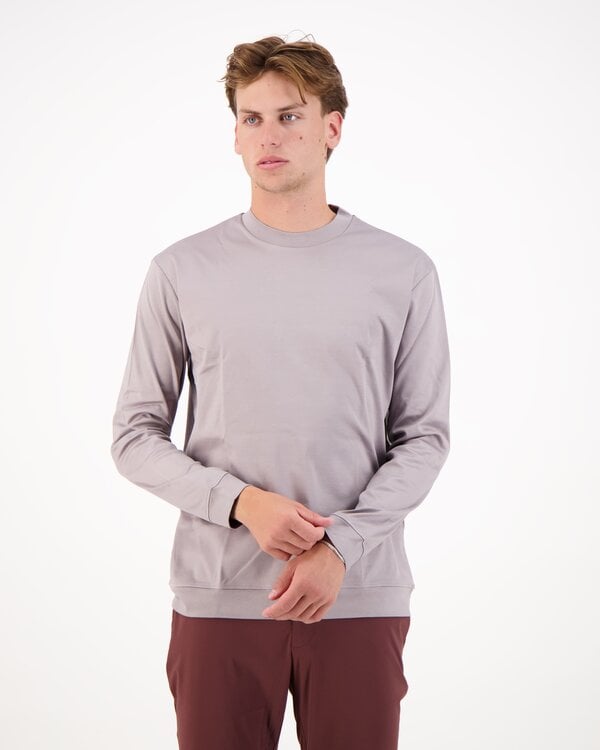 Heavy Supima Sweater Grijs