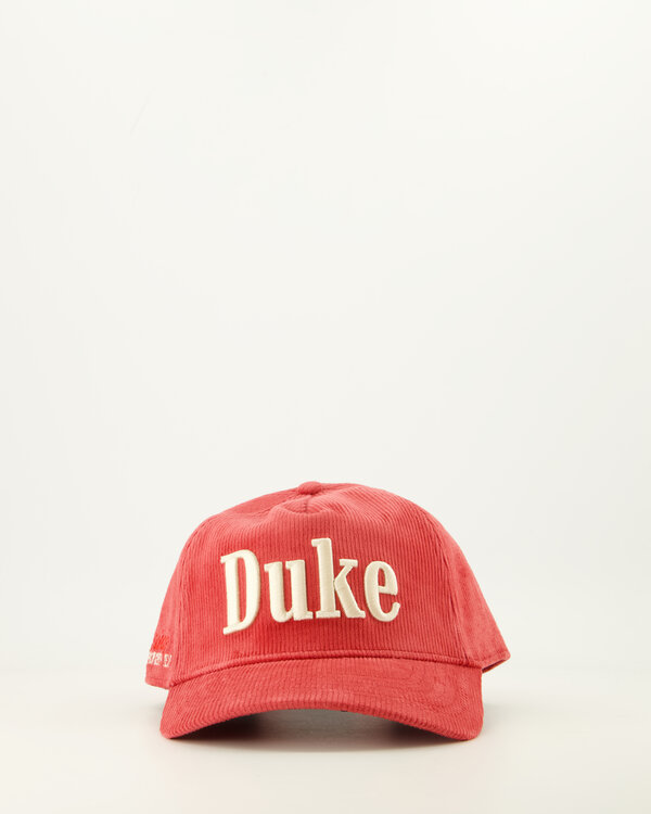 Duke Corduroy Cap Red