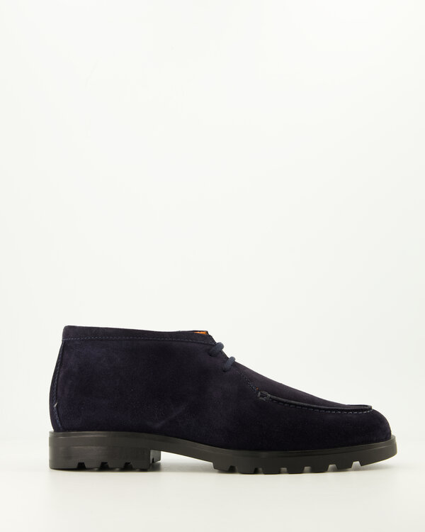 Rock Suede Desert Boots Blau