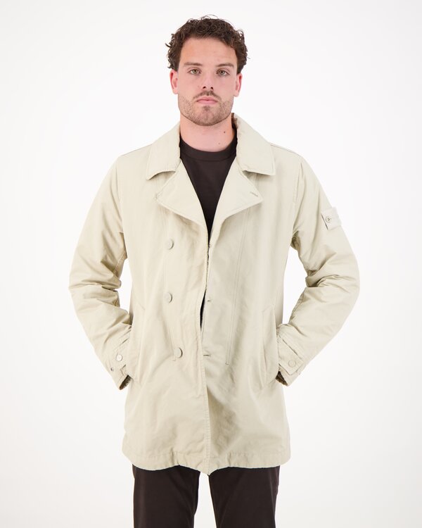 4100027 David Tc Garment Dyed S.I. G Jacket Beige