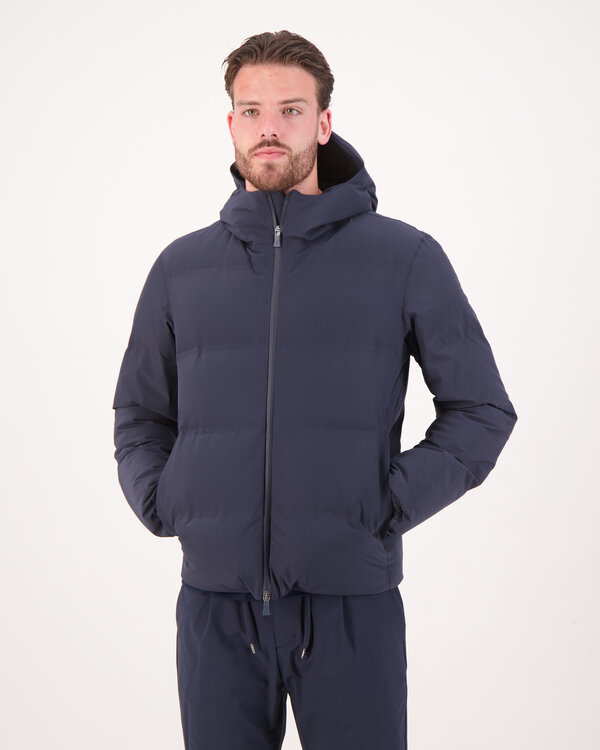 Piumino Corto Impact Jacket Blue