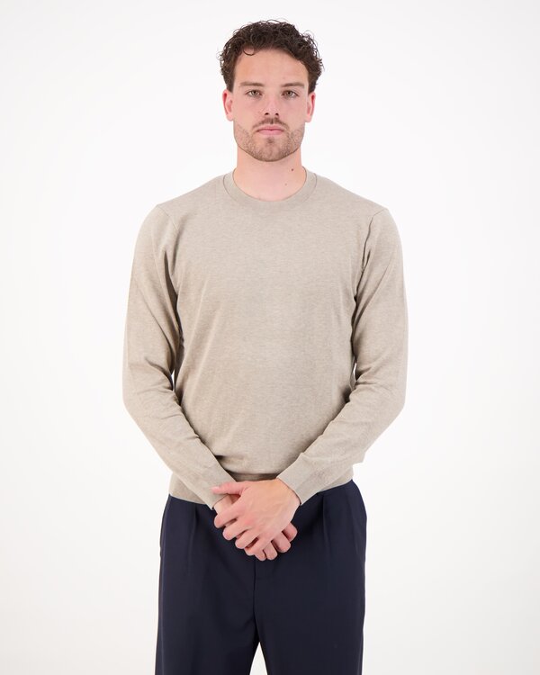 Pullover Crew Neck Beige
