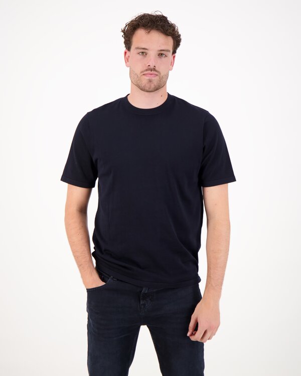 Crew Neck SS T-Shirt Navy