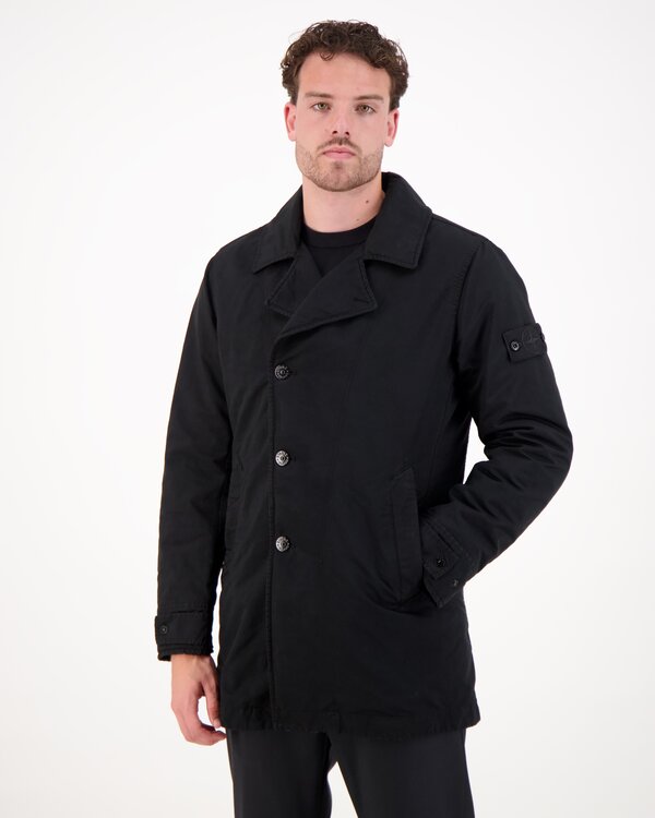 4100027 David Tc Garment Dyed S.I. G Jacke Schwarz