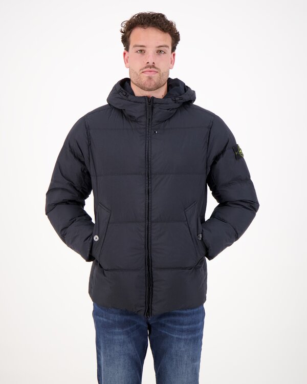 4100037 Garment Dyed Crinkle Reps Ny Jacke Marine