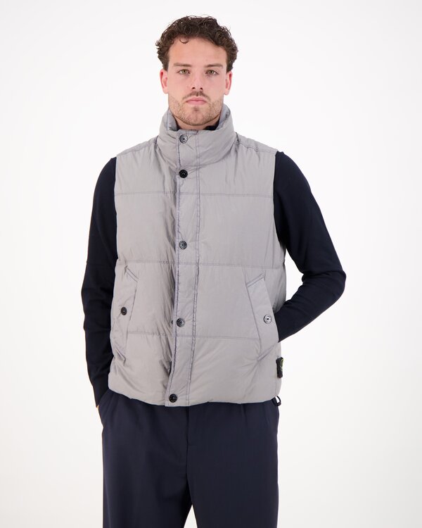 G100010 Crinkle Reps NY Bodywarmer Grau