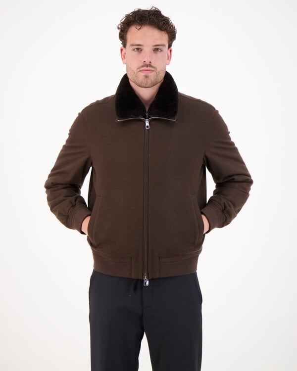 Bomber Jacket Brown