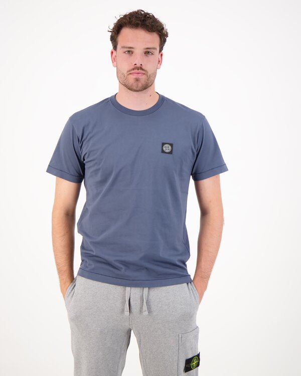 2100027 60/2 Cotton Jersey Garment Dyed T-Shirt Lead Grey